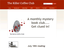 Tablet Screenshot of killercoffeeclub.com